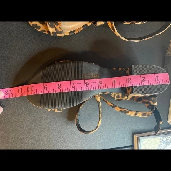 Qupid heels WOMENS SIZE 10 brown cheetah print - Picture 8 of 12